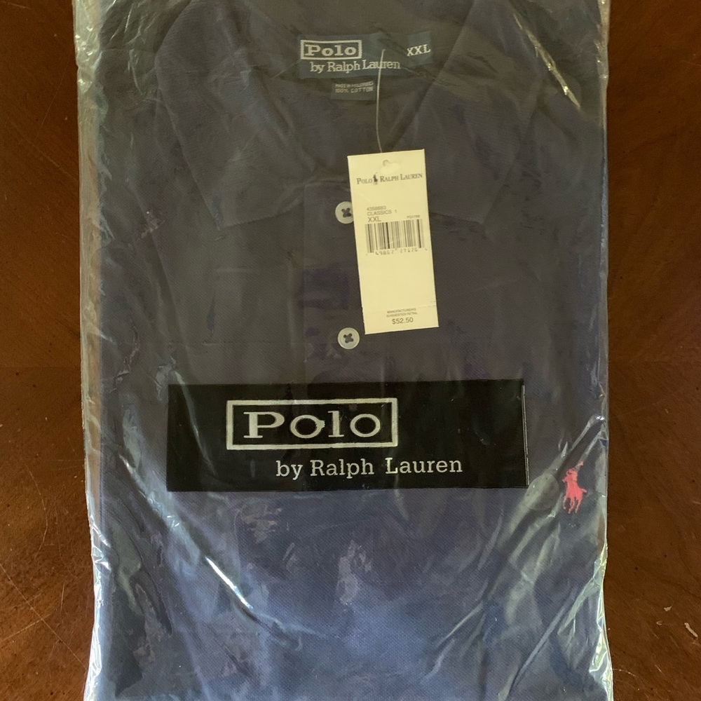 Navy Blue Ralph Lauren short sleeved Polo